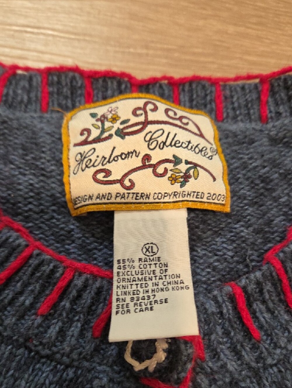 Heirloom Collectable Embroidered Button-Front Cardigan - Picture 2 of 9
